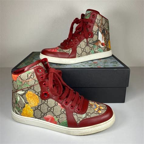 gucci tian high top sneaker|Buy Gucci Gg Supreme Shoes: New Releases & Iconic Styles.